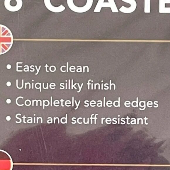 NIB! Set of 6 PIMPERNEL White House COASTERS Roses Artwork by John Russ Key 1914 - Picture 7 of 11